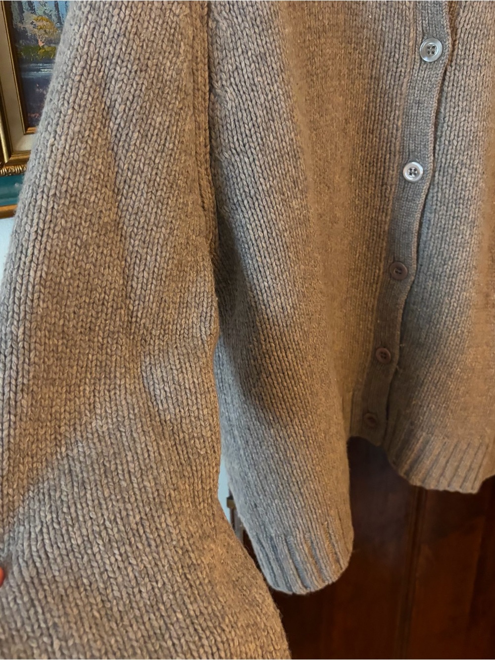 Dôen Adley Cardigan in Grey - Picture 6 of 12